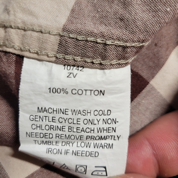 Filson Flannel Shirt Mens XL Red Maroon Plaid Alaskan Guide Outdoors Fishing - Picture 7 of 7